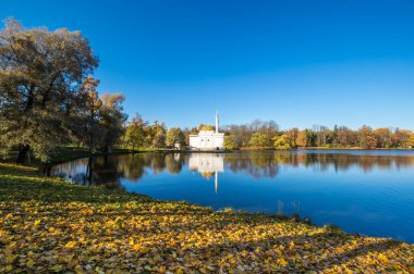 Tsarskoye Selo, Puşkin, Rusya 'daki Catherine Park' taki Türk hamamı