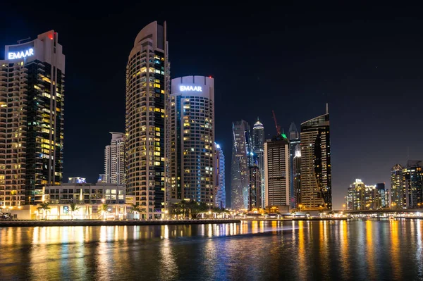 Dubai Rli Arab Emirates Aralık 2018 Dubai Marina Nın Gökdelenleri — Stok fotoğraf