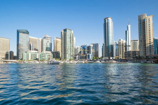 Dubai United Arab Emirates December 2018 Zicht Wolkenkrabbers Van Dubai — Stockfoto