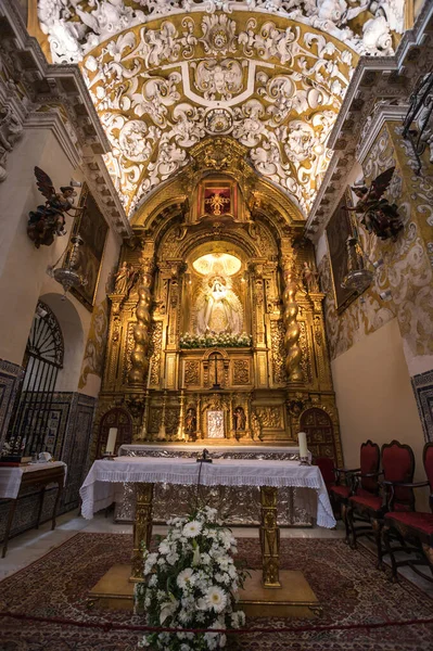 Seville España Abril 2019 Interior Iglesia Centro Histórico Sevilla Gran — Foto de Stock