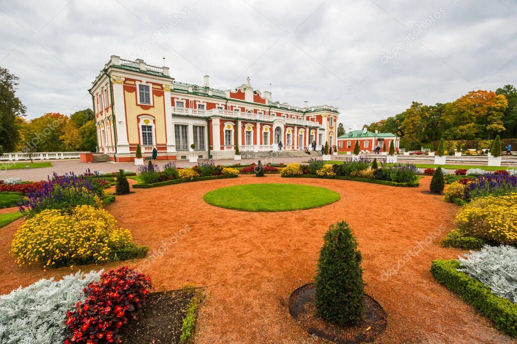 Kadriorg Palace was built by Tsar Peter the Great in the 18th Century, Tallinn, Estonia