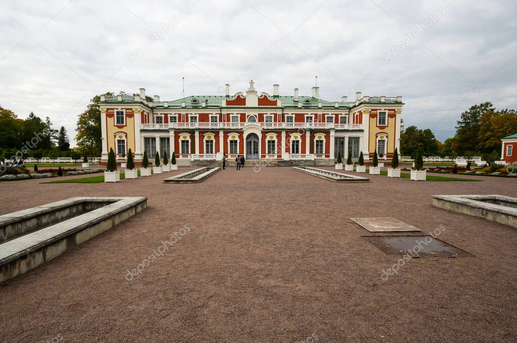 Kadriorg Palace was built by Tsar Peter the Great in the 18th Century, Tallinn, Estonia