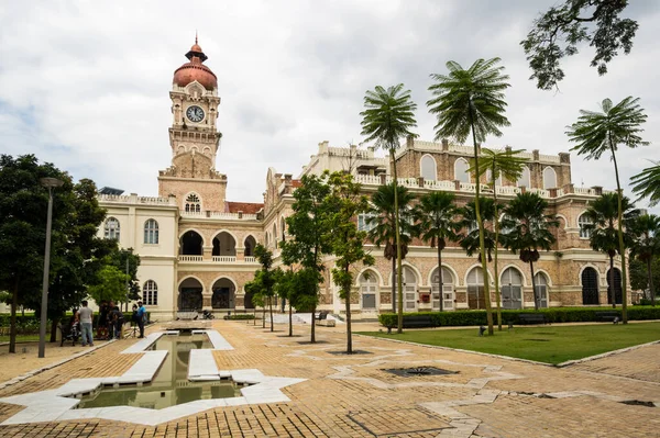 Здание Султана Абдул Самада Куала Лумпуре Малайзия — стоковое фото