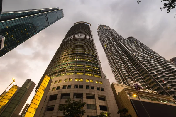 Kuala Lumpur Malaysia January 2020 Panoramic View Modern Buildings Center — Photo