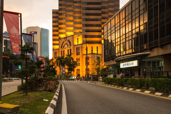 Kuala Lumpur Malaysia January 2020 Panoramic View Modern Buildings Center —  Fotos de Stock