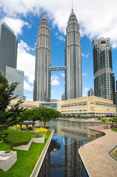 Kuala Lumpur Malaysia February 2020 Petronas Towers Also Known Petronas — ストック写真