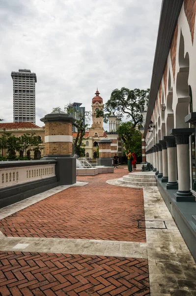 Куала Лумпур Малайзия Февраля 2020 Года Мечеть Джамека Официально Мечеть — стоковое фото