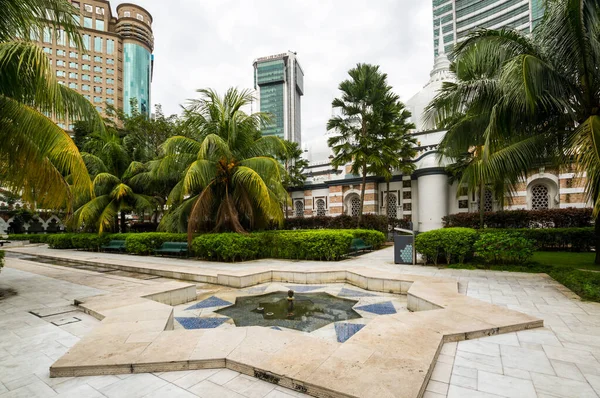 Kuala Lumpur Malaysia February 2020 Jamek Mosque Officially Sultan Abdul — Stock Photo, Image