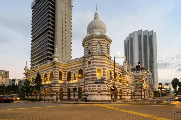 Kuala Lumpur Malasia Febrero 2020 Vista Calle Centro Kuala Lumpur — Foto de Stock