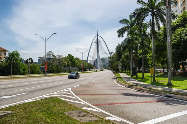 Putrajaya Malaisie Fevrier 2020 Rue Putrajaya Une Capitale Planifiée Qui — Photo