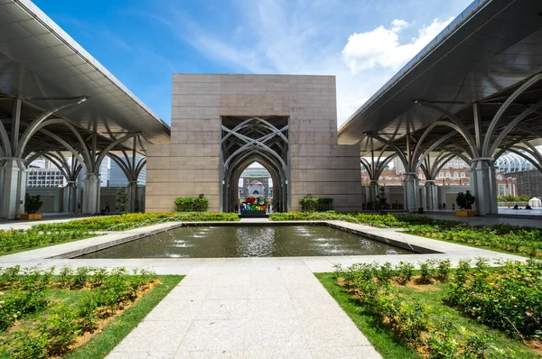 Putrajaya Malaysia February 2020 Tuanku Mizan Zainal Abidin Mosque Iron — Stock Photo, Image