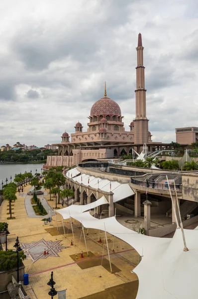 Putra Mešita Hlavní Mešita Putrajaya Malajsie — Stock fotografie