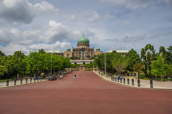 Perdana Putra Budova Putrajaya Malajsie Kde Sídlí Kancelářský Komplex Ministerského Stock Obrázky