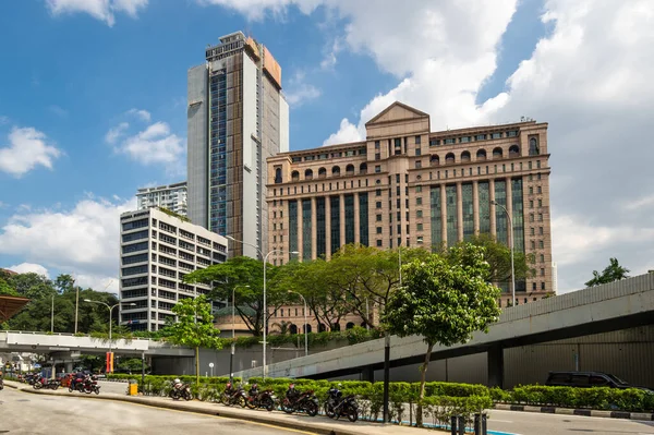 Kuala Lumpur Malaysia Fevereiro 2020 Vista Rua Centro Kuala Lumpur — Fotografia de Stock