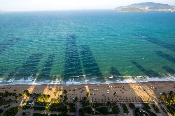 Panoráma Kilátás Nha Trang Bay Vietnam — Stock Fotó