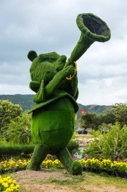 Vietnam 'daki Nha Trang Körfezi' ndeki Orkide Adası manzarası