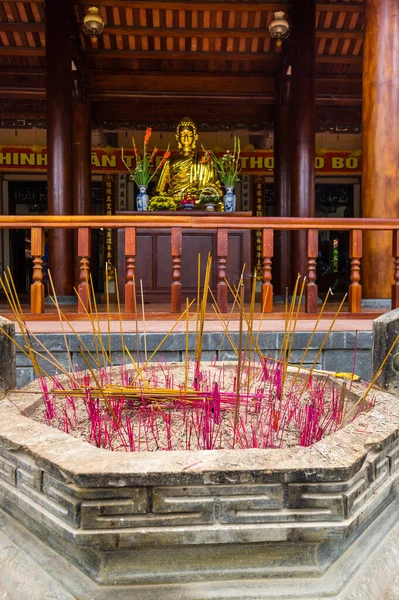 Nha Trang Vietnam Ruary 2020 Long Son Pagoda Ett Buddistiskt — Stockfoto