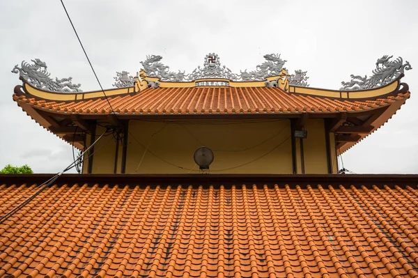 Nha Trang Vietnam February 2020 Long Son Pagoda Buddhist Temple — Stock Photo, Image
