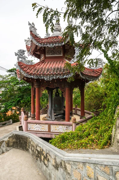 Long Son Pagoda Буддийский Храм Городе Нячанг Южном Центральном Побережье — стоковое фото