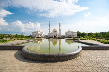 Rusya 'nın Tataristan cumhuriyetindeki Bulgar kentindeki Beyaz Cami