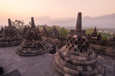 Borobudur, Endonezya 'nın başkenti Cava' da 9. yüzyıl Mahayana Budist tapınağıdır. Burası dünyanın en büyük Budist tapınağı..
