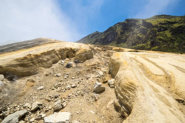 Crater Ijen Volcano East Java Indonesia — Stock Photo, Image