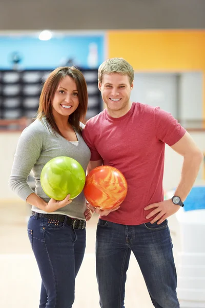 Pareja sonriente — Foto de Stock