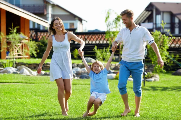 On a lawn — Stock Photo, Image