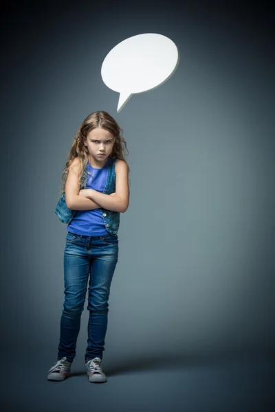 Upset girl — Stock Photo, Image