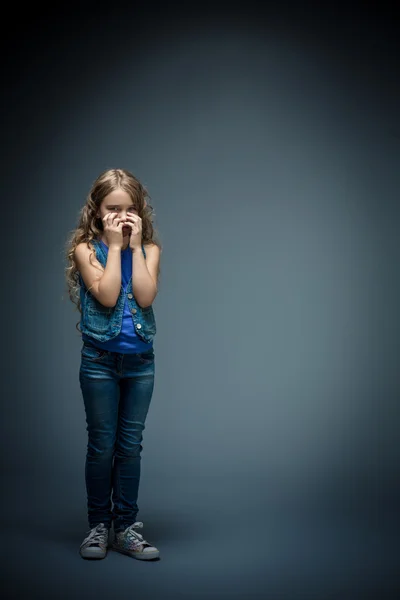 Chorando menina — Fotografia de Stock