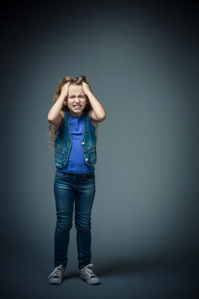 Upset girl — Stock Photo, Image