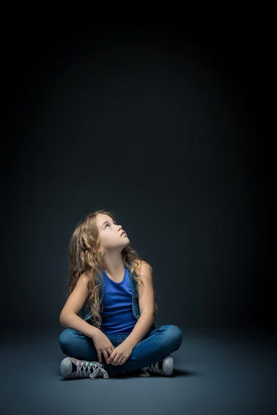 Ragazza in studio — Foto Stock