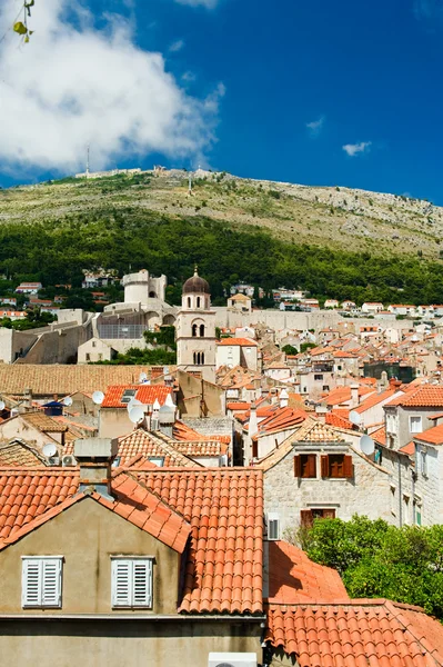 A cidade de Dubrovnik na croácia — Fotografia de Stock