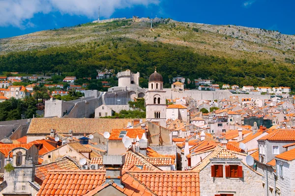 A cidade de Dubrovnik na croácia — Fotografia de Stock