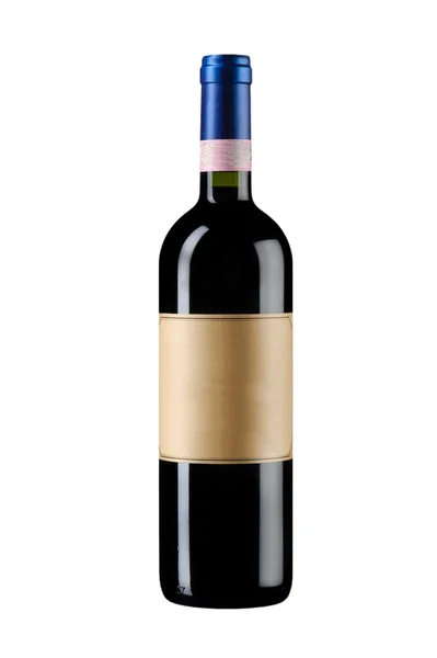 Bottle with label — Stock Photo, Image