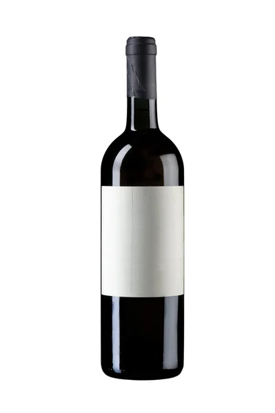 Neotevřenou láhev vína — Stock fotografie