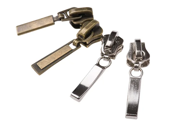 Set of zip fastener — Stock Photo, Image