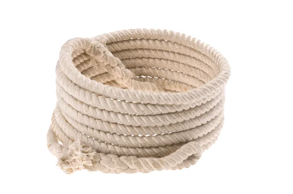 Кручений товста мотузка — стокове фото