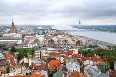Riga Merkez ile daugava