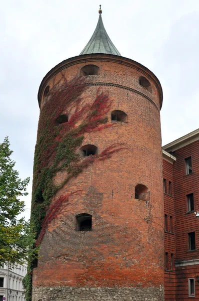 Powder tower in Riga — Stock Photo, Image