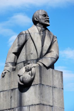 Petrozavodsk, Rusya Federasyonu, 1 Mayıs: lenin anıt ünlü sovie