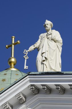 heykel havari Peter katedral de helsinki, Finlandiya
