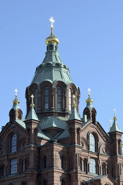 Uspenski domkyrka, från 1800-talet östortodoxa kyrkan byggna — Stockfoto