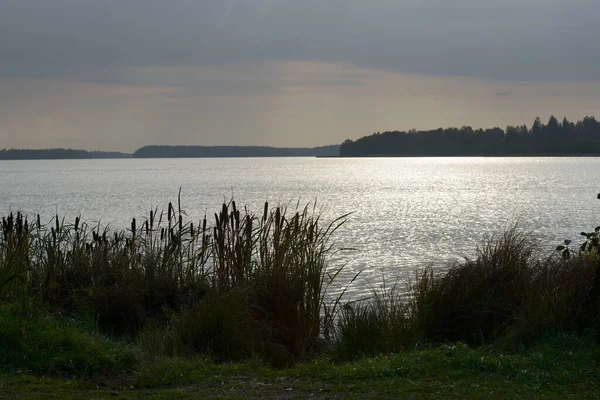 Вид Озеро Туусула Финляндии — стоковое фото
