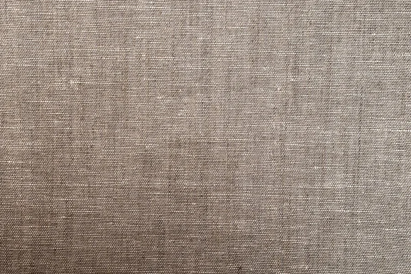 Крупным Планом Поверхности Текстуры Коричневого Льна — стоковое фото