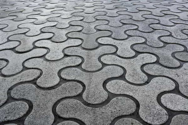 Decorative Tiles Lined Geometric Pattern — Stock Photo, Image