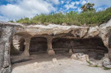 kart eski mağara eski kermen şehir