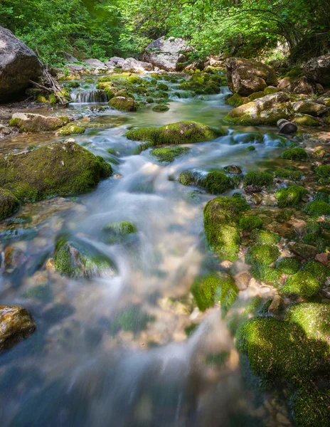 Bergsflod — Stockfoto