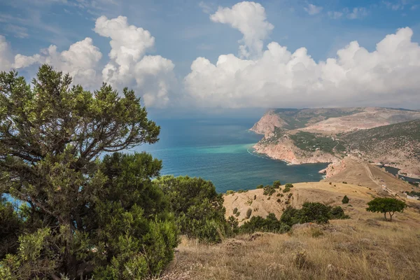 Pohled na cembalo pevnosti v balaklava — Stock fotografie