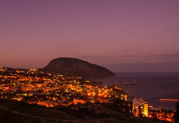 Gurzuf and Ayu Dag mountain